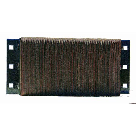 Durable Corp 3' X 75' Black Anti-Fatigue Mat 592R36BK